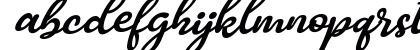 Hello Linnea Italic Regular Lowercase Preview