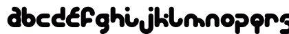 Candy Haus Regular Lowercase Preview