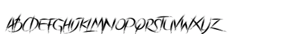 Brave Heart Regular Lowercase Preview
