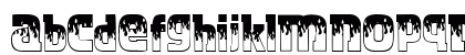 101! Flamage Regular Lowercase Preview