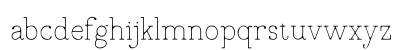 Draftside Light Lowercase Preview