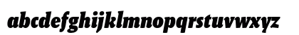 Malaga Narrow OT Black Italic Preview