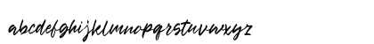 Raush Regular Lowercase Preview