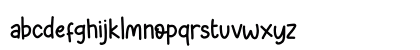 Playmate Regular Lowercase Preview