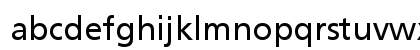 Frutiger Linotype Regular Lowercase Preview