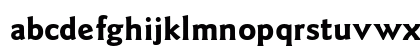 Goudy Sans AT Bold Regular Lowercase Preview
