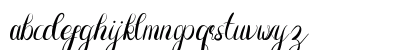 Pink Sun Demo Regular Lowercase Preview