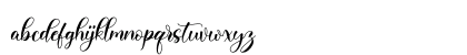 Clarista Regular Lowercase Preview