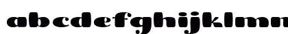 Oberlin Regular Lowercase Preview