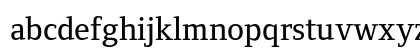FoundryFormSerif Medium Lowercase Preview