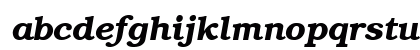 Brooklyn Bold Italic Lowercase Preview