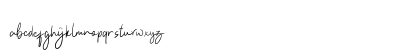 Kathlyn Regular Lowercase Preview