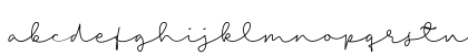 Talitha free Lowercase Preview