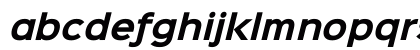 Sinkin Sans 700 Bold Italic 700 Bold Italic Lowercase Preview