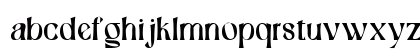 Bernat Burnoe Regular Lowercase Preview