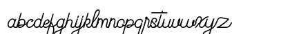Beauty One Regular Lowercase Preview