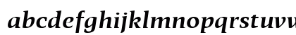 Berndal LT Std BoldItalic Regular Lowercase Preview