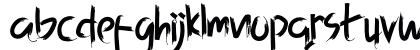Ghost Hunter Regular Lowercase Preview