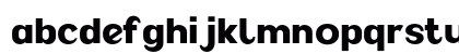 Akuina ExtBd Regular Lowercase Preview