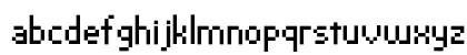 VP Pixel Simplified DEMO Lowercase Preview
