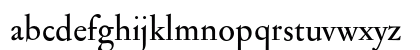 Jannon Med OSF Regular Lowercase Preview