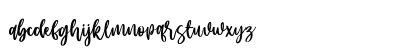 sacred Love Regular Lowercase Preview