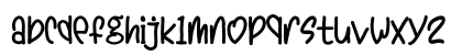PaPaya Pakpaw Regular Lowercase Preview