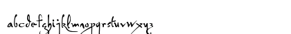 P22DaVinciForward Medium Lowercase Preview