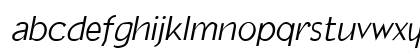 Paresis Oblique Lowercase Preview
