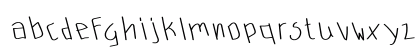 Rafasha Regular Lowercase Preview