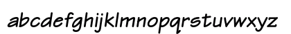 EskizTwoC Bold Italic Lowercase Preview