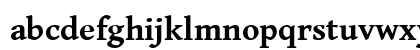 Gentium Book Basic Bold Lowercase Preview