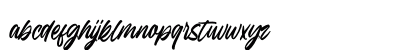 Brilliant Youth Regular Lowercase Preview