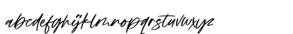 Grand Paradiso Script Regular Lowercase Preview