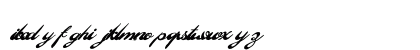 LHF Ballpark Script Regular Lowercase Preview