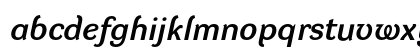 DynaGrotesk LE Bold Italic Lowercase Preview