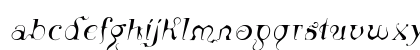 LinotypeSicula Oblique Lowercase Preview
