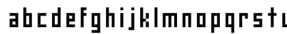 MiniTot Regular Lowercase Preview