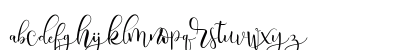 serangkai Regular Lowercase Preview