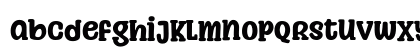 Pacify Angry Regular Lowercase Preview