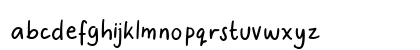 Ginthul Regular Lowercase Preview