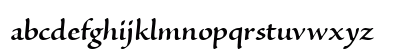 Sanvito Regular Lowercase Preview