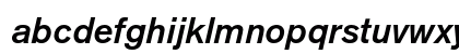 Akzidenz-Grotesk BQ Medium Italic Preview