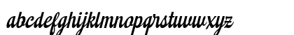 Montheim Regular Lowercase Preview