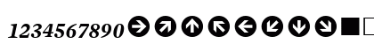 Mercury Numeric G2 SemiBold Italic Lowercase Preview