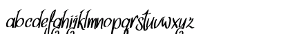 Think Dreams Demo Italic Lowercase Preview