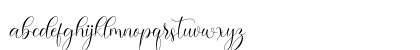 Serolissa Regular Lowercase Preview