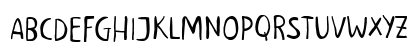 Mempishe Regular Lowercase Preview