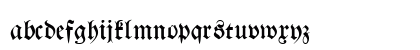 Walbot Normal Lowercase Preview