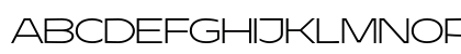 Resotho Extralight Extralight Lowercase Preview